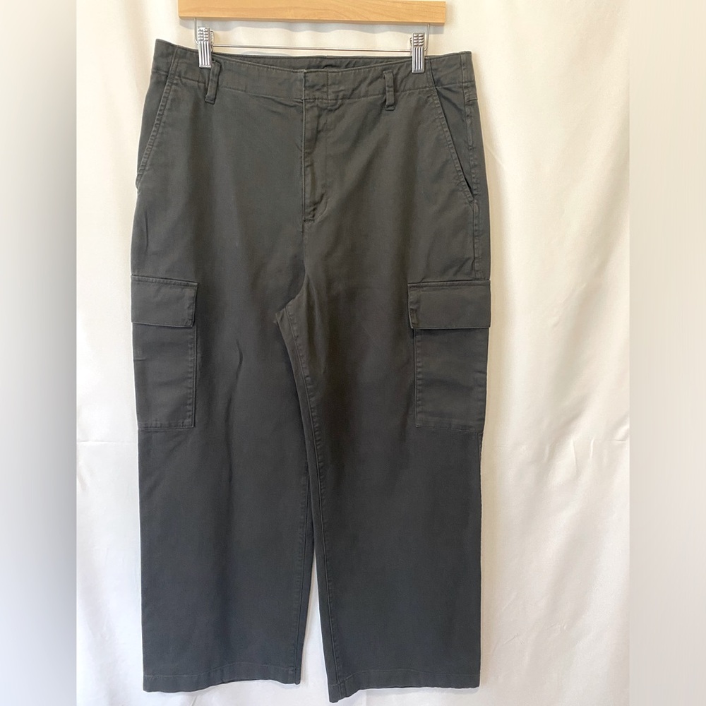 GAP Cargo Pants Dark Gray Size 12 NWOT